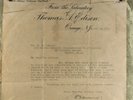 Rare Thomas Edison Presentation Diamond Disc Let Us Not Forget with Letter & Box