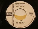 THE HOLLIES  We're Through / Come On Back   DJ PROMO  IMPERIAL  ROCK  M-