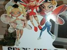 (-O-) PROMO SPICE GIRLS VIVA FOREVER WINDOW DISPLAY STAND STANDEE - 27 X 40cm