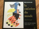 Milhaud Creation Monde, Munch, RCA LDS 2625, Soria Original First Edition ED1