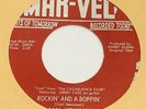 45rpm CARL NEWMAN Rockin & Boppin/Twist On Guitar WILD ROCKABILLY Mar-Vel EX