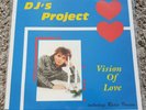 DJ's Project - Vision of love 12'' Italo Disco Vinyl Germany