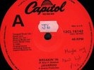 JAVAROO Breakin' In 12 INCH VINYL UK Capitol 1980 Factory Sample Sticker On B