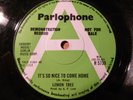 Lemon Tree It's So Nice To Come Home 1968 Parlophone single demonstration copy