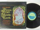 J.R.R. TOLKIEN POEMS AND SONGS OF MIDDLE EARTH NON MUSIC TC 1231 UK VINYL LP