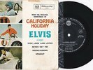 ELVIS PRESLEY - CALIFORNIA HOLIDAY EP - 1967 1st PRESSING BLACK LABEL - AUS 45