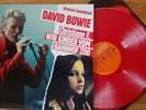 DAVID BOWIE –CHRISTIANE F  SOUNDTRACK RED VINYL LP - HEROES TVC 15 V-2 SCHNEIDER