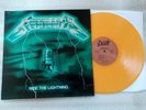 METALLICA ride the lightning..LP YELLOW TRANSLUCIDE  YEARS 2020