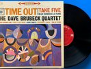 Time Out Take Five The Dave Brubeck Quartet Record LP 1959 CS 8192