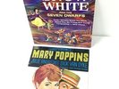 Walt Disney's Snow white & the seven dwarfs and Mary Poppins vintage Vinyl#563