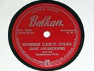 EDDIE ANDRZEJEWSKI & HIS SPARKNOTERS POLISH 78 POLKA RECORD BALKAN 6028 E+