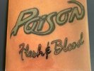 POISON Flesh & Blood 1990 Club LP Vinyl SEALED Copy New Vintage Press