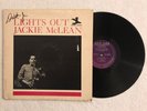 Jackie McLean Lights Out LP New Jazz NJLP 8263 DG RVG Donald Byrd Prestige 