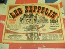 LED ZEPPELIN Live in UK/Earls Court ORIGINAL1975 Double Spread ADVERT/POSTER