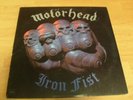 MOTORHEAD LP IRON FIST 1982 Mercury SRM 1-4042 SKYSCRAPER + INNER LEMMY FASTWAY