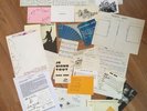 Philip Corner Ben Vautier Fluxus Music Avant-Garde Electronic 30 # Ephemera Lot