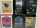 LOT-SIX 8-TRACK PINK FLOYD-Pair/Moon ALICE COOPER DANNY O'KEEFE CARLIN V/A 60s