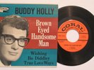 BUDDY HOLLY   EP / BROWN EYED - WISHING - BO DIDDLEY - TRUE LOVE / CoV 81193 VG+