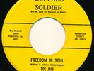 TOE JAM - FREEDOM IN SOUL / THE GIRL WAS TOO MUCH - NORTHERN SOUL - 45 Record VG