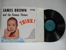 JAMES BROWN AND THE FAMOUS FLAMES - THINK  - 1960 VG+ PLAY GRADED USA VINYL LP