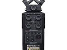 Zoom H6 All Black (2020 Version) 6-Track Portable Recorder, Stereo Microphones