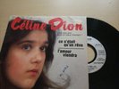 disque vinyle : Céline Dion ?– Ce N'était Qu'un Rêve(par chèque