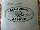CALIFORNIA ZEPHYR VINYL in the saddle LP SEALED 1977 iron horse records CA Rock