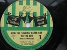 Lee Sweetland 78rpm Single 10-inch Children's Record Guild #4502 Singing Water