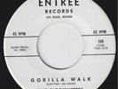 BLOCKBUSTERS Gorilla Walk RARE M- US 45 fuzz & organ tittyshaker GARAGE mod HEAR