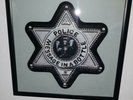 The Police Shaped Picture Disc message in a bottle