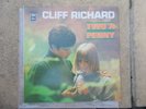 CLIFF RICHARD-TWO A PENNY--ODEON OP 8534 (JAPANESE RED VINYL ORIGINAL) EX / EX+