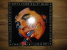 Roxy Music Street Life 20 Greatest Hits UK Dbl Vinyl LP Hand Signed Bryan Ferry