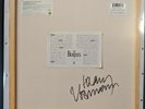 The Beatles Anthology 2 LP Klaus Voormann Autographed Back Cover NM