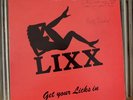 Lixx ?– Get Your Licks In (Tea Bag) LP Signed Autographed Metal Hard Rock Heavy