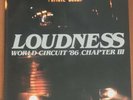 Loudness - World Circuit '86 Chapter III Tour Book