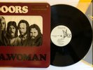 The Doors - LA Woman - 1971 US White Label Promo Window Cover / Crucifix (NM)