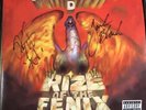 Autographed Tenacious D Rize of the Fenix Vinyl Record LP Jack Black Kyle Gass