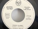 JEFFERSON AIRPLANE ?– White Rabbit - ORIGINAL 45 PROMO GERMAN IMPORT SUPER MINT
