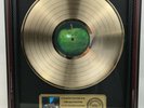 The Beatles - Abbey Road Gold Vinyl Record In Frame Under Glass (397/500)