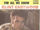 CLINT EASTWOOD NEAR MINT ORIGINAL 45 & PIC SLEEVE on GOTHIC LABEL PS