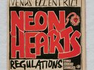 NEON HEARTS. VENUS ECCENTRIC / REGULATIONS punk, Miss-pressing 1st issue