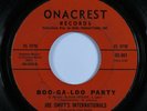 R&B Mod Soul 45 JOE SWIFT'S INTERNATIONALS Boo-Ga-Loo Party ONACREST HEAR