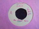 Free - All Right Now 1970 UK 45 ISLAND WHITE LABEL TEST PRESSING