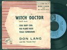 DON LANG & his Frantic Five.VERY RARE FRENCH EP.Red planet RockBritish R 'n Roll