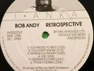 I ANKA . RETROSPECTIVE LP .BOB ANDY 12