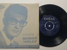 BUDDY HOLLY HEARTBEAT EP+PS CORAL FEP 2015 UK 1961 ROCK'N'ROLL