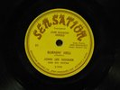 John Lee Hooker blues 78 Miss Sadie Mae b/w Burnin Hell on Sensation