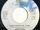 * ERNESTA DUNBAR Don't Follow Me/The Wind RARE MODERN SOUL BOOGIE World 45 HEAR