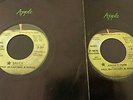 PAUL McCARTNEY 2 Apple US MONO/Stereo Promo 45s SALLY G+JUNIOR'S FARM Beatles EX