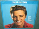 Elvis Presley RCA LSP-1990 For LP Fans Only LP Orange Flex 1971 NM